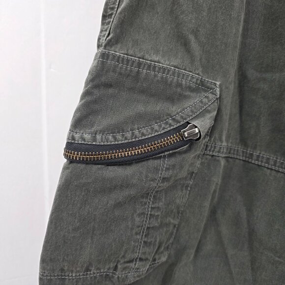 Kuhl Ambush Cargo Shorts Men's 34 Green Vintage Patina Dye Hiking Camp - Picture 3 of 10